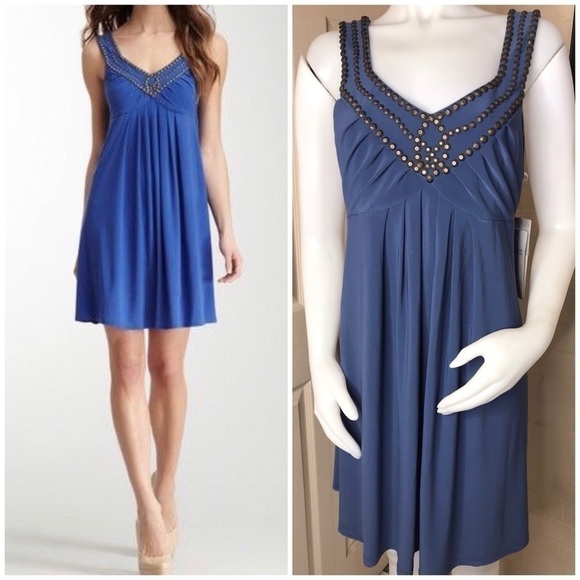 DECODE 1.8 Embellished Dress - Picture 1 of 7